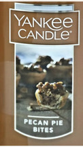 New Yankee Candle Pecan Pie Bites Large 2-WICK Tumbler Candle 22 Oz Free Ship - £19.92 GBP