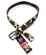 Mutt Nation Large Dog Collar Up To 90lbs 1x18-22 Inch Cowhide Print - €22,33 EUR