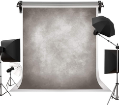 Kate 5X7Ft Vintage Backdrops Abstract Grey Portrait Photo Backdrop for P... - £19.14 GBP