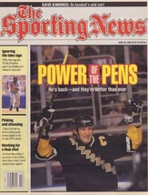 ORIGINAL Vintage Apr 26 1993 Sporting News Magazine Mario Lemieux Penguins - £15.52 GBP