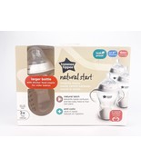 Tommee Tippee Closer To Nature 11oz Baby Bottles Thicker Feed 3 Pack 6m+... - £22.44 GBP