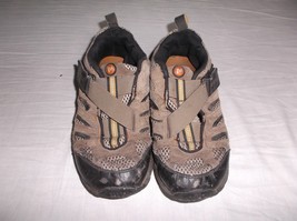 MERRELL FOOTWEAR MOAB VENTILATOR KIDS sz4JUNIOR WALNUT SHOES BROWN SS8365 - $23.88