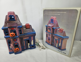 Pacific Rim Electrified Ceramic Haunted House with Light 5315 Box Halloween READ - £31.93 GBP