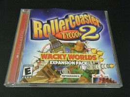 RollerCoaster Tycoon 2: Wacky Worlds (PC, 2003) - $10.80