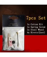 Zippo Lighter Diy Replacement Part Universal Seven Pieces New - Lot of 2 - $157.01 MXN