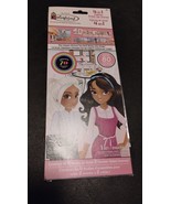 Colorforms, 4 in 1 Fashion Dress Up Scenes Set Includes 80 Colorforms. B... - $9.89