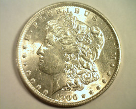 1900 Morgan Silver Dollar Choice About Uncirculated+ Ch Au+ Nice Original Coin - £52.74 GBP