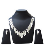 SG Imports Antique Royal Stuning Oxidized Silve Plated Necklace Set For ... - $10.99