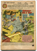 Bill Boyd Western 12 Coverless Fawcett 1951 Hopalong Cassidy - £4.66 GBP