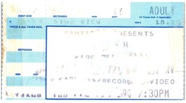 Vintage Corsa Concerto Ticket Stub Febbraio 22 1990 Miami - £36.07 GBP