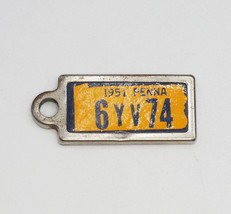 Pennsylvania 1951 Disabled American Vets Veterans License Tag - $9.89