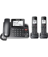 Panasonic Link2Cell Expandable Corded Cordless Phone with Digital Answering - $1,557.96 MXN
