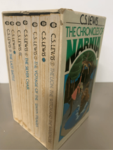 The Chronicles of Narnia CS Lewis 7 Book Box Set Complete Paperback Collier 1970 - £16.27 GBP