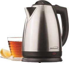 Electric Tea Kettle Stainless Steel Kettle, Cordless Portable 1.7L Electric Tea - £39.42 GBP