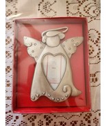 Kohl&#39;s Metal 3&quot;X 4&quot; Angel Silver Tone Frame Holds 1.5&quot; X 2&quot; Photo.  In O... - $21.94 CAD