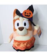 Bluey Bingo Witch Hat Plush Halloween Stuffed Animals New Large 19&quot; Greater - $727.09 MXN