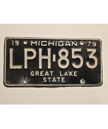 1979 Michigan License Plate #LPH-853 Great Lake State-VTG-Man Cave-Decor... - $25.04 CAD