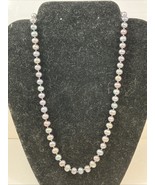 18” Tahitian Peacock Pearl Necklace With Sterling Silver Clasp - $69.36 CAD