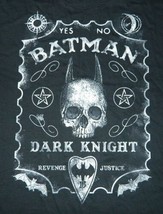Batman Caped Skull Image Ouija Board Revenge Justice Design T-Shirt NEW ... - $17.99