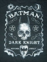 Batman Caped Skull Image Ouija Board Revenge Justice Design T-Shirt NEW UNWORN - £14.46 GBP