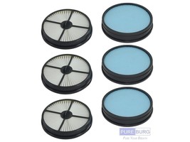 PUREBURG 3-Pack Replacement Filter Set 3 Primary Filters + 3 HEPA Air Filters - £15.57 GBP