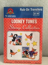 USPS LOONEY TUNES DAFFY DUCK RUB-ON TRANSFERS STAMP COLLECTION -1999- CO... - $6.92