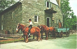 Vintage Postcard Mill Bridge Craft Village Soudersburg Pennsylvania Unpo... - $5.99