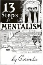 13 Steps to Mentalism - by Corinda - Hard Cover Book - £23.96 GBP