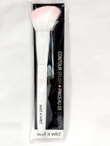 Wet N Wild C790 CONTOUR BRUSH Plush White Pink Angled Two-Toned Sculpt S... - $12.99