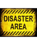 Disaster Area Parking Sign 9 X 12 - €21,87 EUR