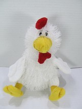 Ganz Webkinz Chicken Plush Stuffed Animal Toy White EUC NO Code - $12.00