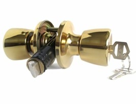 Mobile Home Interior Door Privacy Lock Brass (Keyed Lock) - $29.95