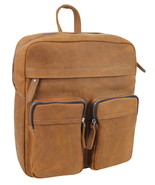 Vagarant Traveler Full Grain Cowhide Leather Backpack LK03.Brown - €134,63 EUR