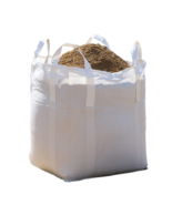 FIBC, Heavy Duty Bulk Bag, Open Top and Flat Bottom, 2200 Lbs - $19.97
