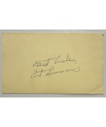 Curt Simmons (d. 2022) Signed Autographed Vintage Government Postcard GP... - $275.84 MXN