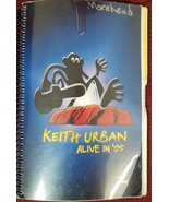 KEITH URBAN - ORIGINAL &quot;ALIVE IN &#39;05 TOUR&quot; BAND CREW ONLY TOUR ITINERARY - $25.00