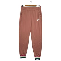 Nike Joggers Womens Medium Pink Pull On Pants Logo Retro 70s Casual Swea... - €25,97 EUR
