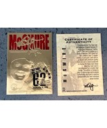 1998 Bleachers Mark McGwire 62ND Home Run 23KT Gold Card 7425/9862 COA - $7.74