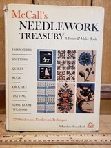 Vintage 1964 4th print McCalls Needlework Treasury A Learn &amp; Make Book T... - $39.59