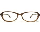Oliver Peoples Eyeglasses Frames Wynter SNT Clear Brown Cat Eye 52-16-140 - $37.14