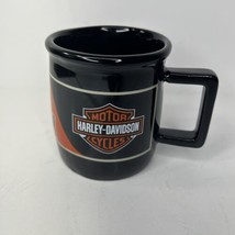 Harley Davidson Motorcycle Barrel Coffee Mug 2013 Logo Big Lettering - £13.93 GBP