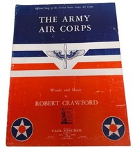 1942 Wwii Sheet Music ~ The Army Air Corps Song ~ Capt. Robert Crawford - £8.63 GBP