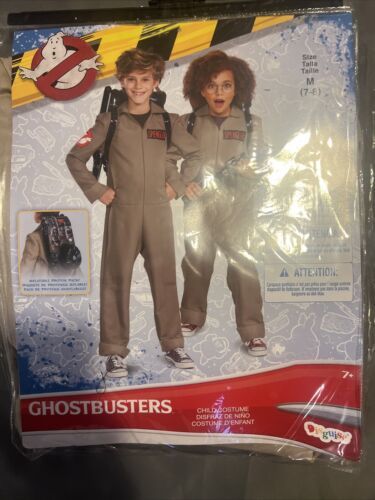 Ghostbusters Jumpsuit for Kids Halloween Costume - Medium 7-8 New in Bag