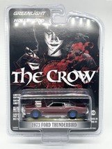 2024 Greenlight The Crow 1973 Ford Thunderbird Blue Walmart Exclusive Chase - £18.56 GBP
