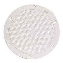 Beckson 8&quot; Non-Skid Pry-Out Deck Plate - White - £44.78 GBP