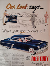 1952 LIFE Ad Advertisement It&#39;s Hot MERCURY America&#39;s No 12 Economy Car! - $10.80