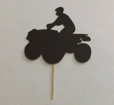 Lot of 12 ATV Cupcake Toppers!  - £3.13 GBP