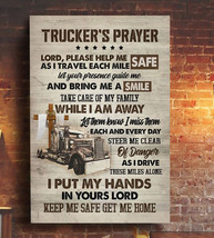 Truckers Prayer Lord Pleease Help Me As I Travel Each Mile Safe Let Your Presenc - £12.78 GBP