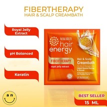 MAKARIZO Fibertherapy Hair Energy Hair&amp; Scalp Creambath Royal Jelly 15ml 5 p - £21.24 GBP