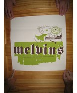 Melvins Affiche The Signé Et Numéroté Esthétique Apparatus Février 2003 - $2,604.39 MXN